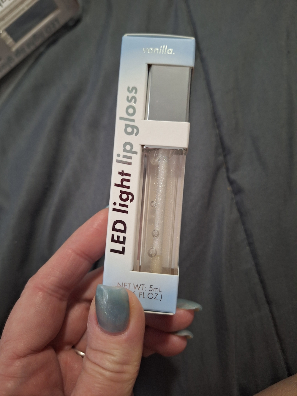 The NEW Boutique Vanilla LED Light Lip Gloss — Clear Shimmer